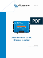 Manual Orion TR - Smart - DC DC - Charger - Isolated PDF en