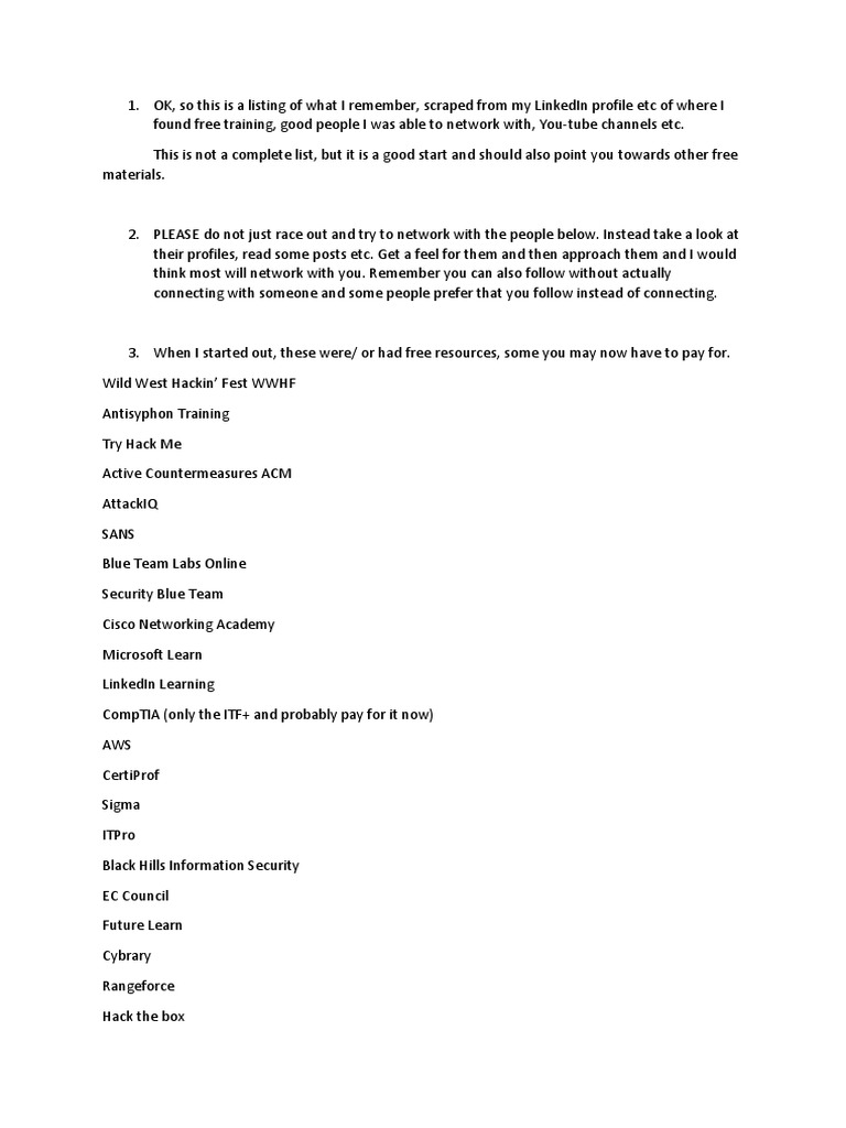 Free stuff for soc core skills pdf cyberspace computer security