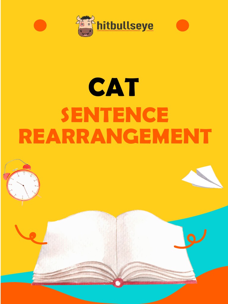 1637416566cat Sentence Rearrangement Ebook | PDF