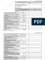 Internal Audit Check Sheet