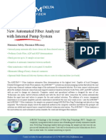 DELTA Automated Fiber Analyzer Information Sheet Small