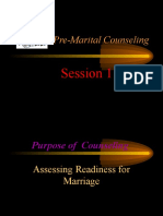 Pre-Marital Counseling 1