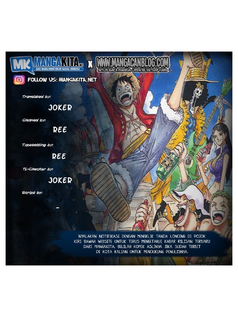 one piece 991 mangaid PDF
