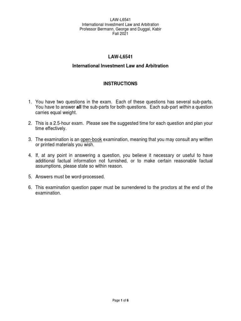 Investment Arbiration Samplex | PDF | Arbitration | Justice