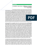 Vivências e Habitus Corporais. Sensibilidades, Energias Erógenas