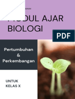 Modul Ajar Pertumbuhan Dan Perkembangan