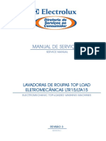 Manual Serviços Electrolux Lta15 LTR15