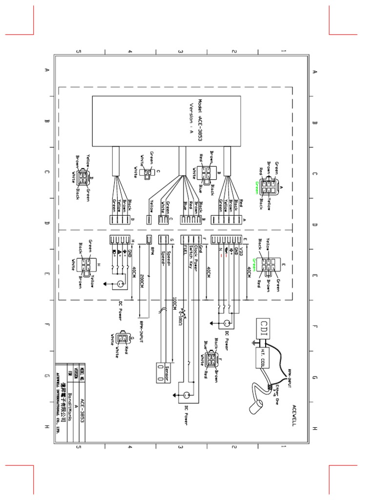 ACE 3853 A Wiring | PDF