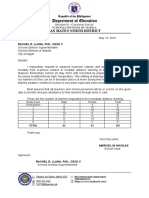 Request For Shifting of Classes