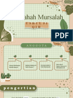 Ushul Maslahah Mursalah