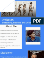 Evolution of Hacking - Ronit Chakraborty