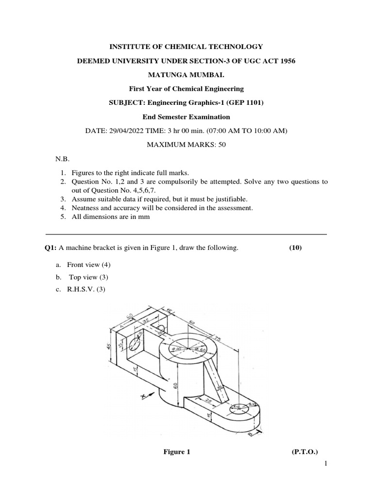 FYCE2022 - EG1 - EndSem Exam | PDF | Cartesian Coordinate System ...