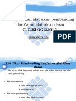 Menggunakan Alat Ukur Pembanding Dan/atau Alat Ukur Dasar: C. C.28LOG12.001.2