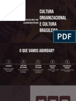Cultura Orgnanizacional Brasileira - Seminário 3