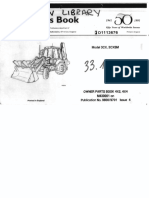 JCB 3cx & 3cxsm Parts Manual