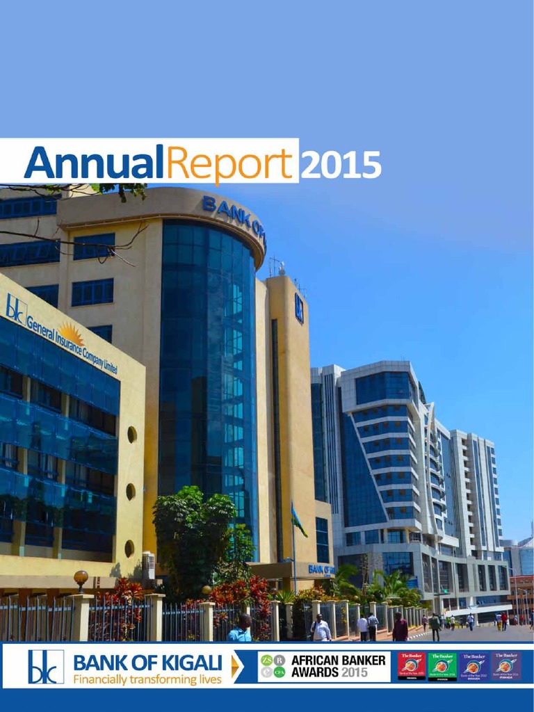 Bank of Kigali 2015 Annual Report | PDF | Banks | Debit Card