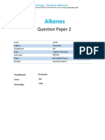 25.2 Alkenes QP - Igcse Cie Chemistry - Extended Theory Paper