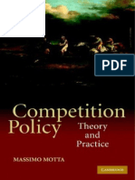 Motta, M Competition-Policy-Theory-and-Practice
