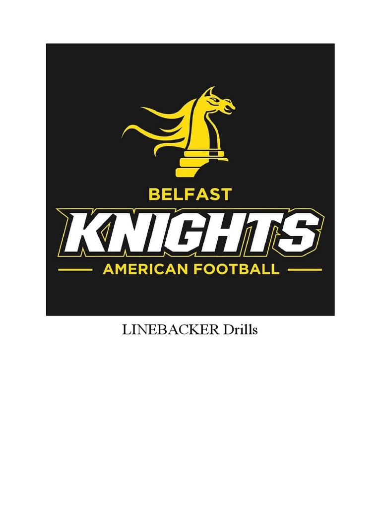 Linebacker Drills and Techniques Guide | PDF | Running | Sports