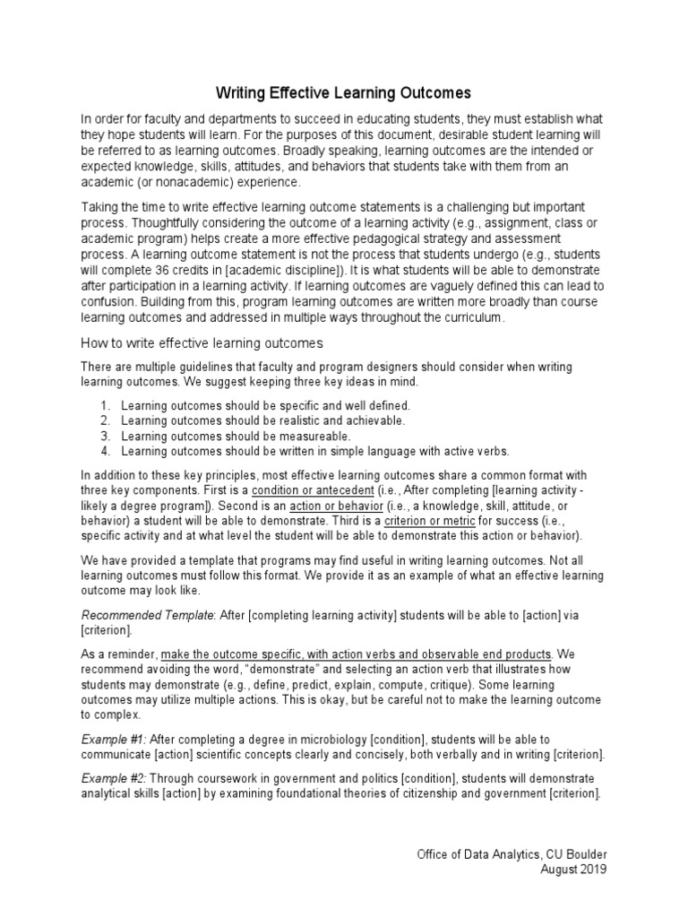Program learning outcomes v2 pdf