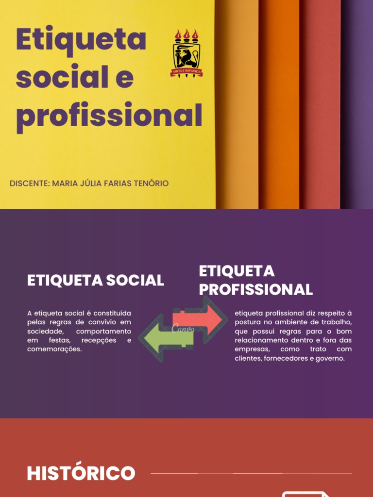 Regras de Etiqueta Social e Profissional | PDF | Autoajuda | Carreira e ...