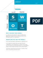 SWOT Model - Handout