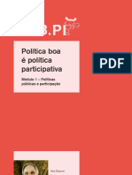 Política Boa É Política Participativa