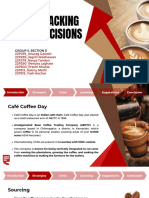 Cafe Coffee Day - PPT Group 5