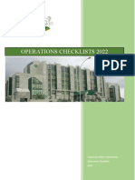 Corporate Affairs Commission Operations Checklists 2022