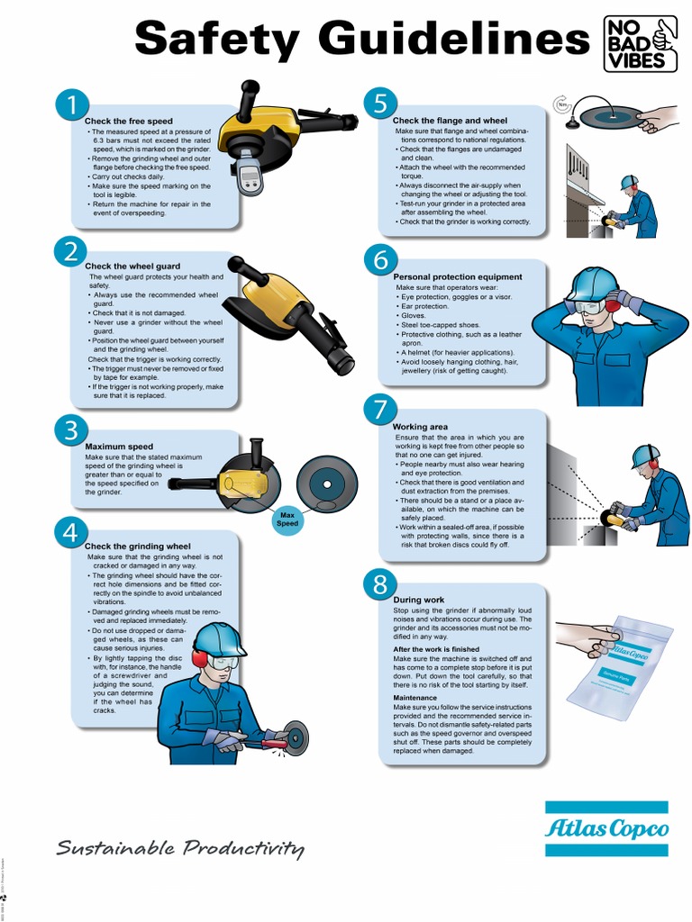 Safety Grinding Poster | PDF