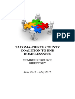 Tacoma Pierce County Coalition To End Homelessness - Directory