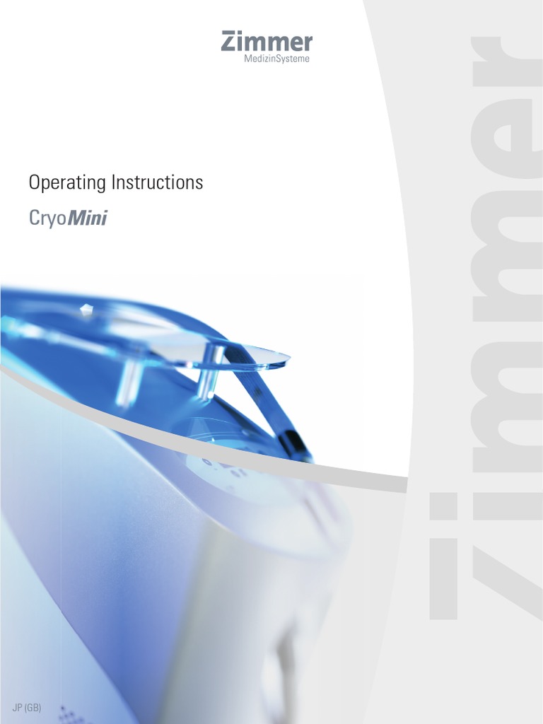 Cryo Mini | PDF | Menu (Computing) | Electromagnetic Compatibility