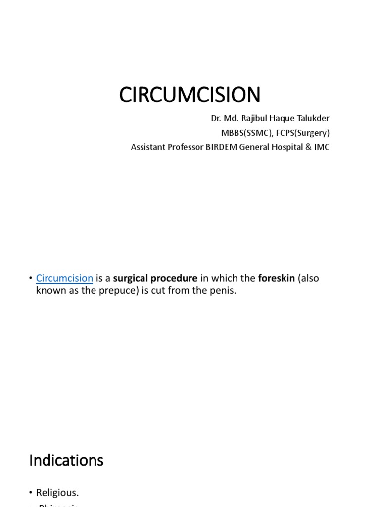 Circumcision | PDF