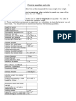 1.0 - Physical Quantities and Units PDF