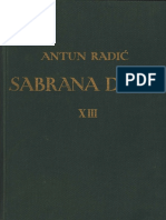 Antun Radić - Sabrana djela Antuna Radića XIII. Rat za ratom (1938, Seljačka Sloga)