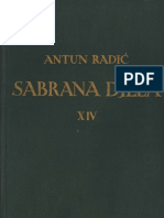 Antun Radić - Sabrana Djela Antuna Radića XIV. O Hrvatskom Književnom Životu (1938, Seljačka Sloga)