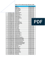 Interview List of PHD 2023