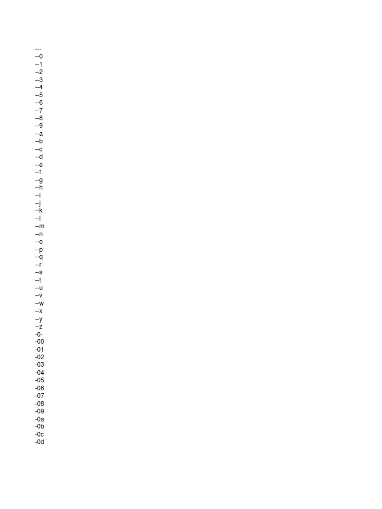 Brute Force 3 Char Pdf