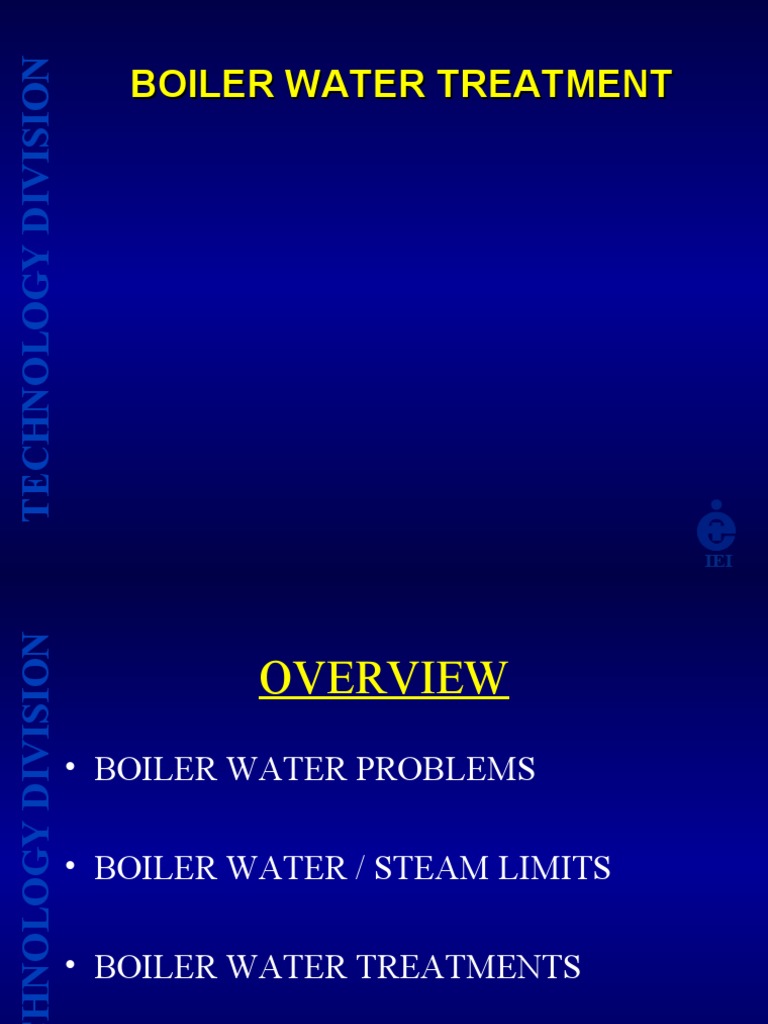 Boiler Water Treatment PDF