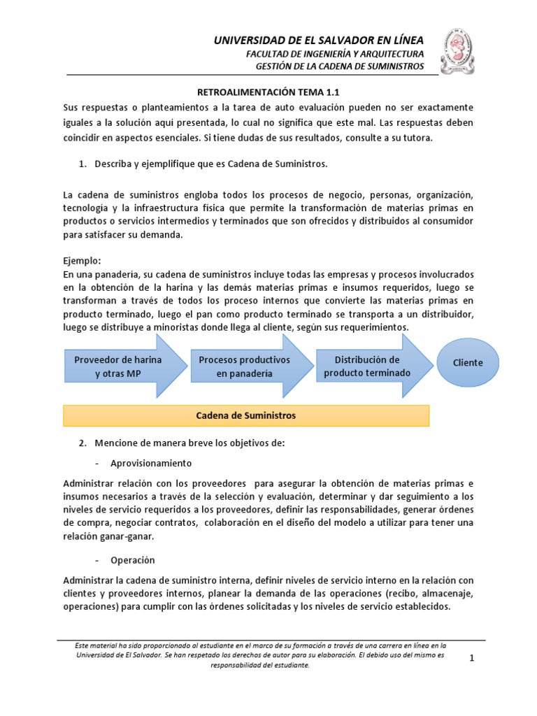Retroalimentacion GCS115 Tema 1.1 | PDF | Business | Economias