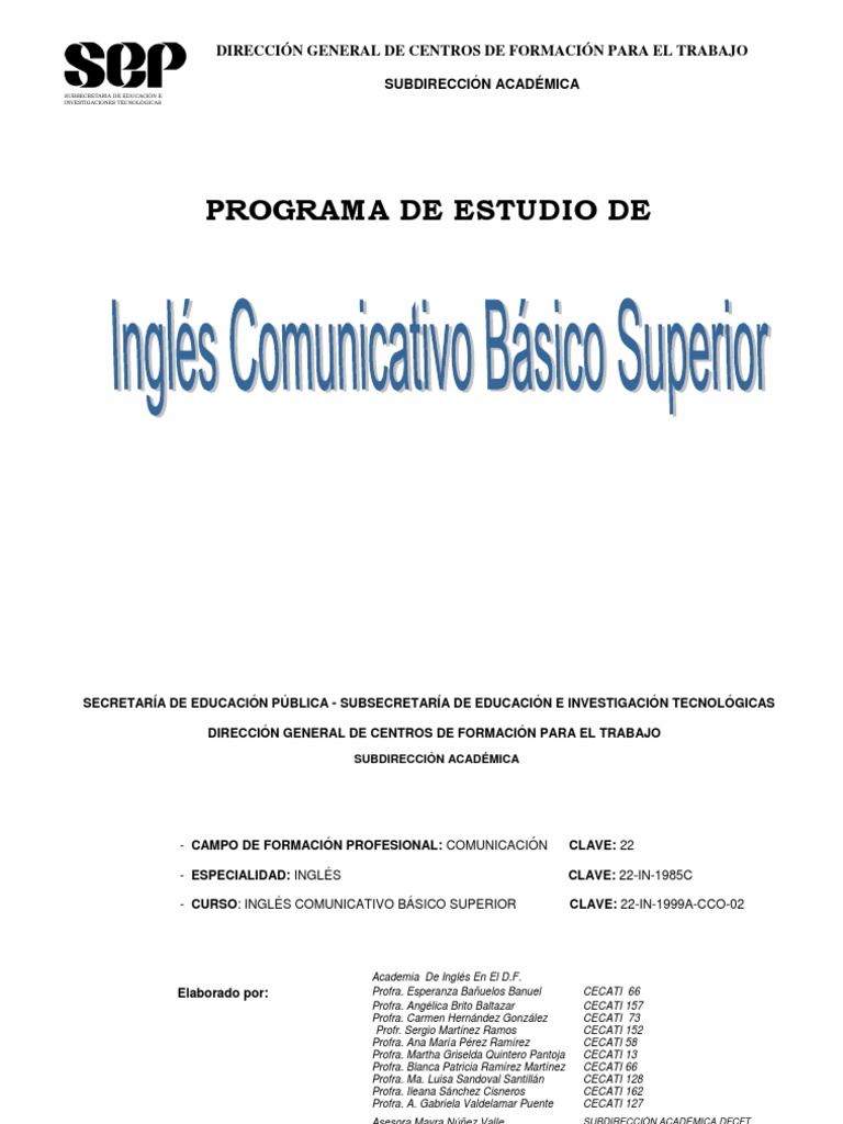INSTITUTO SUPERIOR IN ENGLISH visual data 2