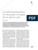 Las telecomunicaciones en Venezuela el respiro de un país en caos