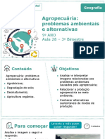 Aula 28 - Agropecuária - Problemas Ambientais e Alternativas - 547469