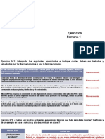 Ejercicios Semana 1