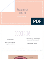 Clase III Coccidios y Nematodes