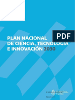 Plan Nacional de Cti 2030