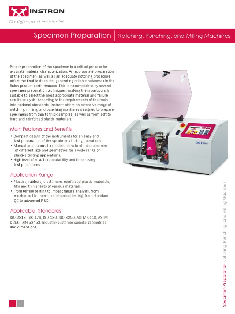 Ceast Specimen Preparation | PDF