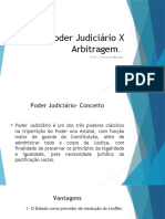 Aula 02 - Poder Judiciário X Arbitragem