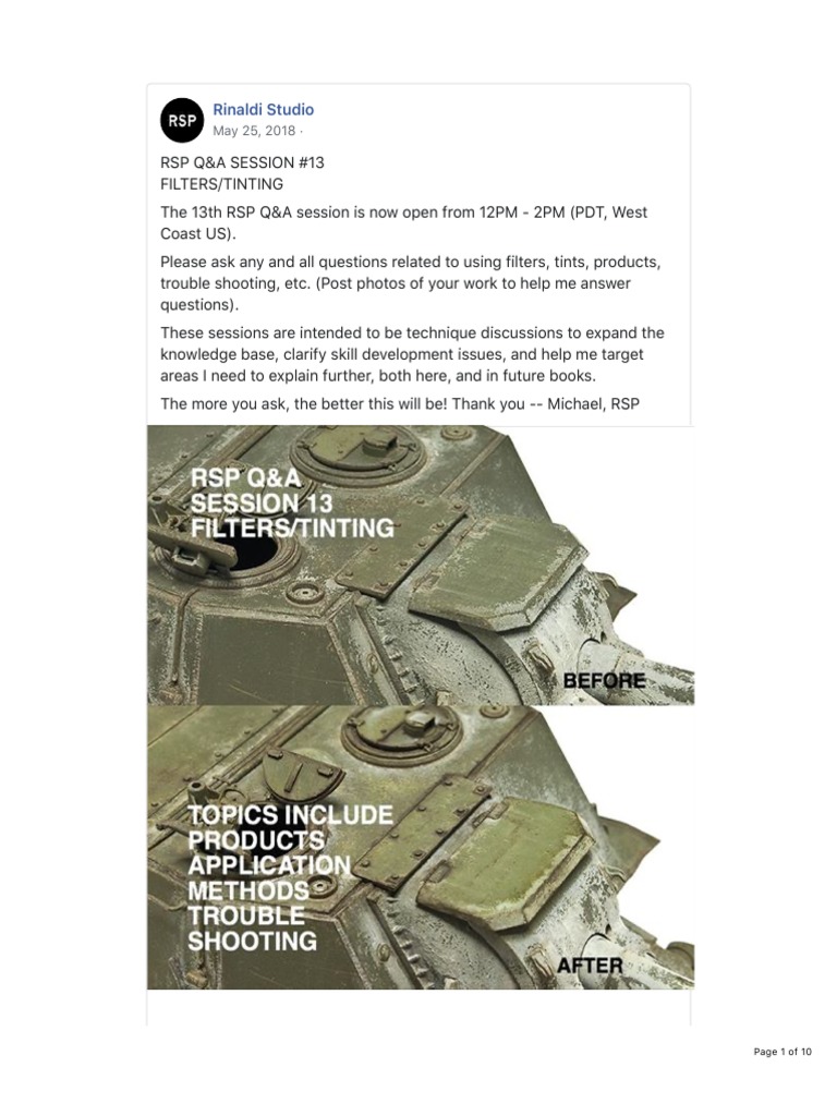 RSP Q&A Sessions - Tonal Variations | PDF | Home & Garden