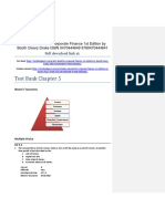 Corporate Finance 1st Edition Booth Test Bank 1